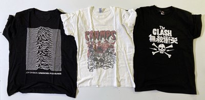 Lot 45 - MUSIC CLOTHING - BAND T-SHIRTS.