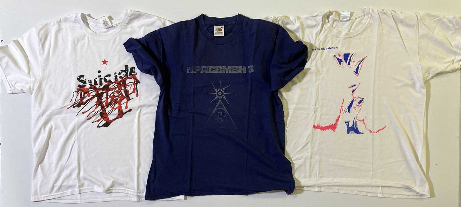 Lot 57 - BAND T-SHIRTS - SUICIDE / MY BLOODY VALENTINE.