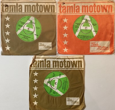 Lot 8 - TAMLA MOTOWN - ORIGINAL UK 7" 'GREEN AND WHITE' DEMOS