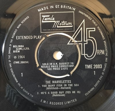 Lot 17 - THE MARVELETTES - THE MARVELETTES EP (ORIGINAL UK COPY - TAMLA MOTOWN TME 2003)