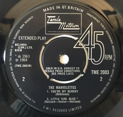 Lot 17 - THE MARVELETTES - THE MARVELETTES EP (ORIGINAL UK COPY - TAMLA MOTOWN TME 2003)