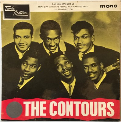 Lot 18 - THE CONTOURS - THE CONTOURS EP (ORIGINAL UK COPY - TAMLA MOTOWN TME 2002)