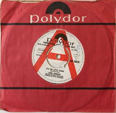 Lot 19 - LINDA KENDRICK - IT'S THE LITTLE THINGS 7" (ORIGINAL UK DEMO - POLYDOR BM 56076)