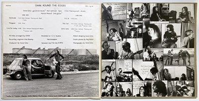 Lot 888 - DARK - DARK ROUND THE EDGES LP (ORIGINAL 1972 SELF-RELEASED COPY - BLACK/WHITE GATEFOLD SLEEVE - S.I.S. RECORDS SR 0102S)