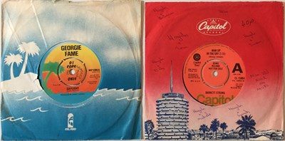 Lot 27 - BARRETT STRONG/GEORGIE FAME - 70s 7" SOUL RARITIES