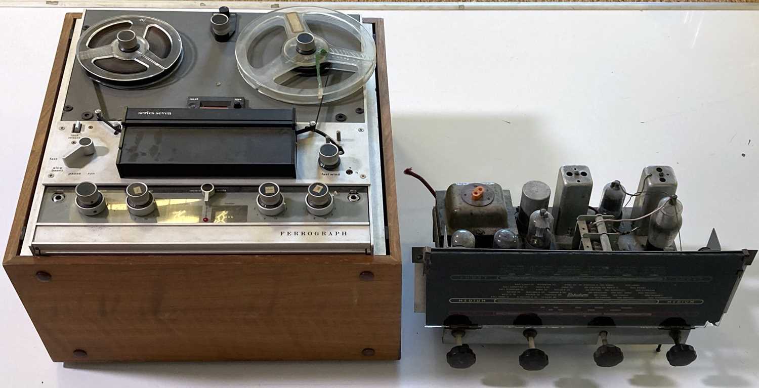 Lot 4 - FERROGRAPH SERIES SEVEN & PORTADYNE VALVE RADIO.