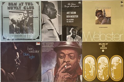 Lot 40 - SAXOPHONE COLOSSI (WEBSTER/YOUNG/HODGES) - LP COLLECTION