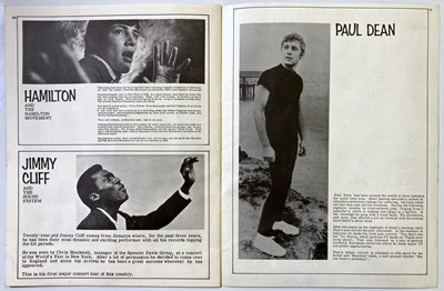 Lot 63 - THE WHO - GAUMONT SOUTHAMPTON ORIGINAL 1966 PROGRAMME AND TICKET STUBS.