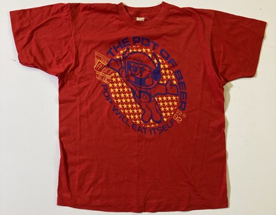 Lot 118 - POP WILL EAT ITSELF CONCERT POSTER AND T-SHIRT.