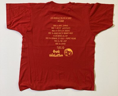 Lot 118 - POP WILL EAT ITSELF CONCERT POSTER AND T-SHIRT.