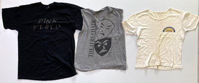 Lot 40 - MUSIC T-SHIRTS - BEATLES 1977 / PINK FLOYD.