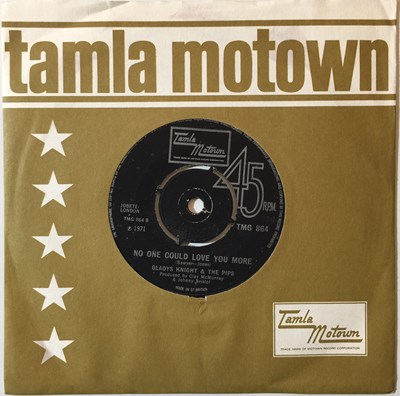 Lot 47 - GLADYS KNIGHT & THE PIPS - NO ONE COULD LOVE YOU MORE 7" (TAMLA MOTOWN TMG 864 - ORIGINAL UK COPY)