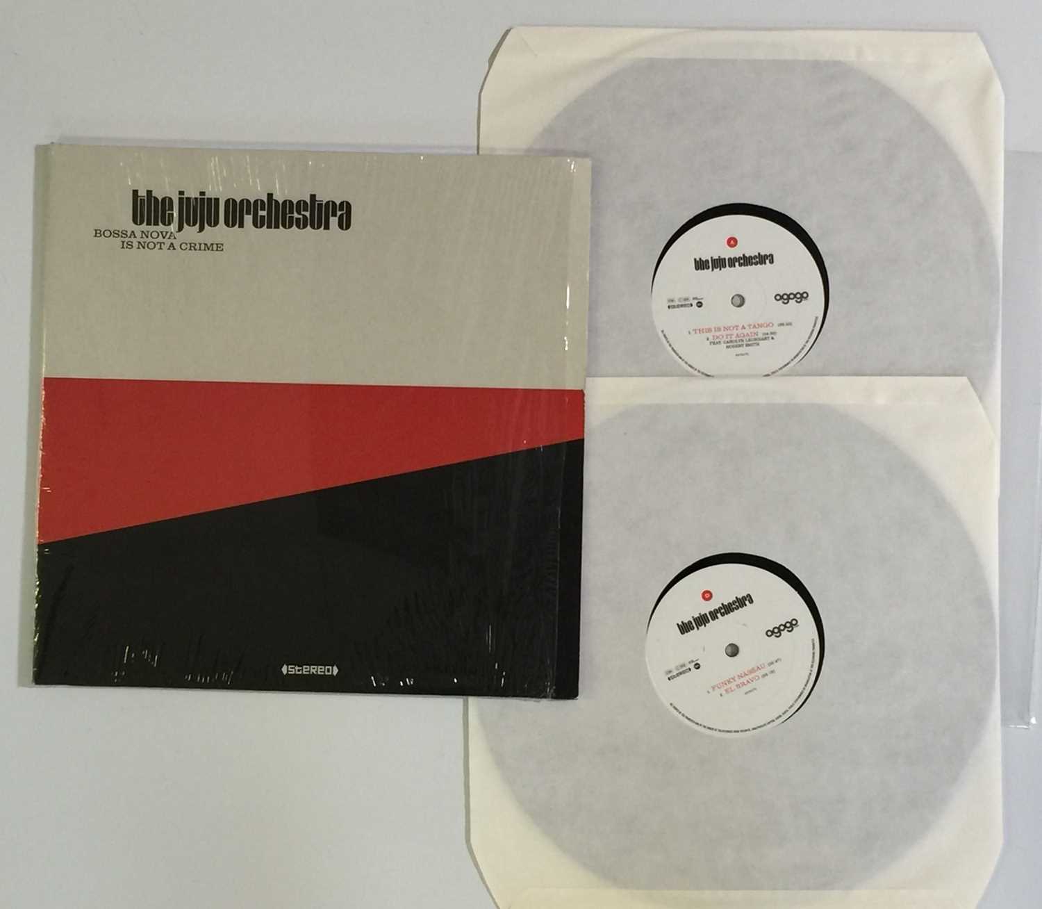 Lot 60 - THE JUJU ORCHESTRA - BOSSA NOVA IS NOT A CRIME LP (2007 AGOGO RECORDS - AR 002 VL)