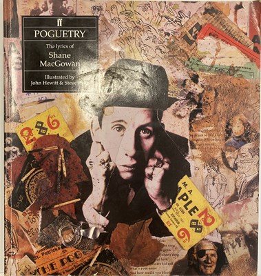 Lot 30 - SHANE MACGOWAN POGUETRY RARE BOOK