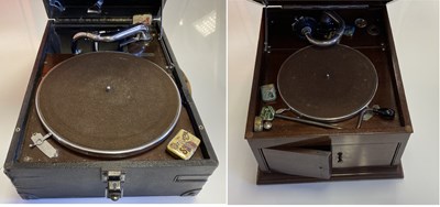 Lot 7 - HMV GRAMOPHONES