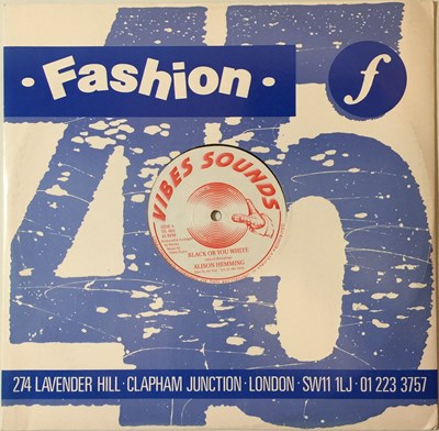 Lot 75 - ALISON HEMMING/NAPHTALI - BLACK OR YOU WHITE/HOLE UP YOUR HAND 12" (VIBES SOUNDS VS. 003)