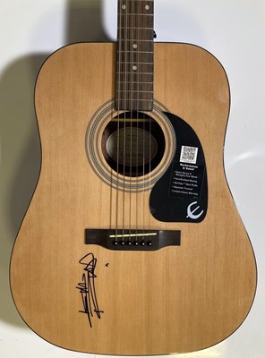 Lot 330 - THE ROLLING STONES - A GUITAR SIGNED BY KEITH RICHARDS.