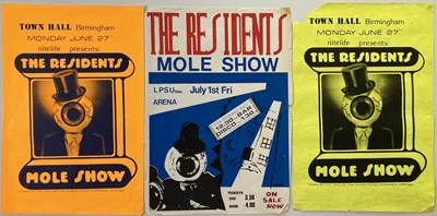 Lot 119 - THE RESIDENTS - CONCERT POSTERS.