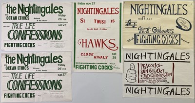Lot 120 - FIGHTING COCKS, BIRMINGHAM - ORIGINAL CONCERT POSTERS.
