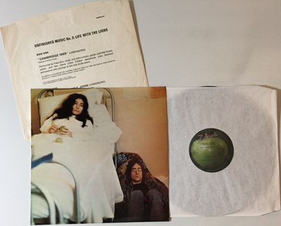 Lot 13 - JOHN LENNON/YOKO ONO - UNFINISHED MUSIC NO. 2: LIFE WITH THE LIONS LP (ORIGINAL UK COPY - ZAPPLE 01)