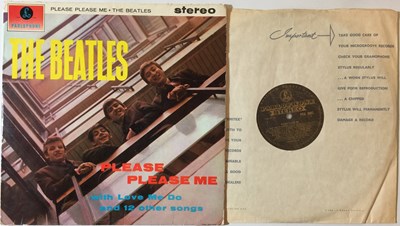 Lot 71 - THE BEATLES -  PLEASE PLEASE ME LP (1ST UK STEREO  'BLACK & GOLD' - PCS 3042)