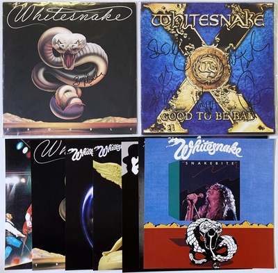 Lot 230 - WHITESNAKE SIGNED ITEMS.