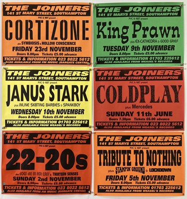 Lot 127 - INDIE POSTERS - COLDPLAY / EELS ETC.