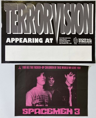 Lot 130 - 1990S INDIE POSTERS INC SPACEMEN 3.