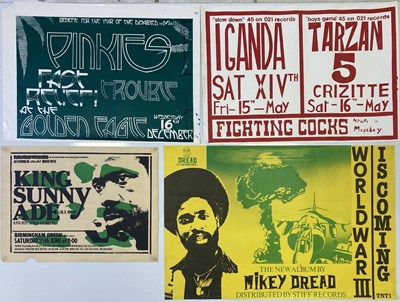 Lot 136 - BIRMINGHAM CONCERT POSTERS - DUB / REGGAE.