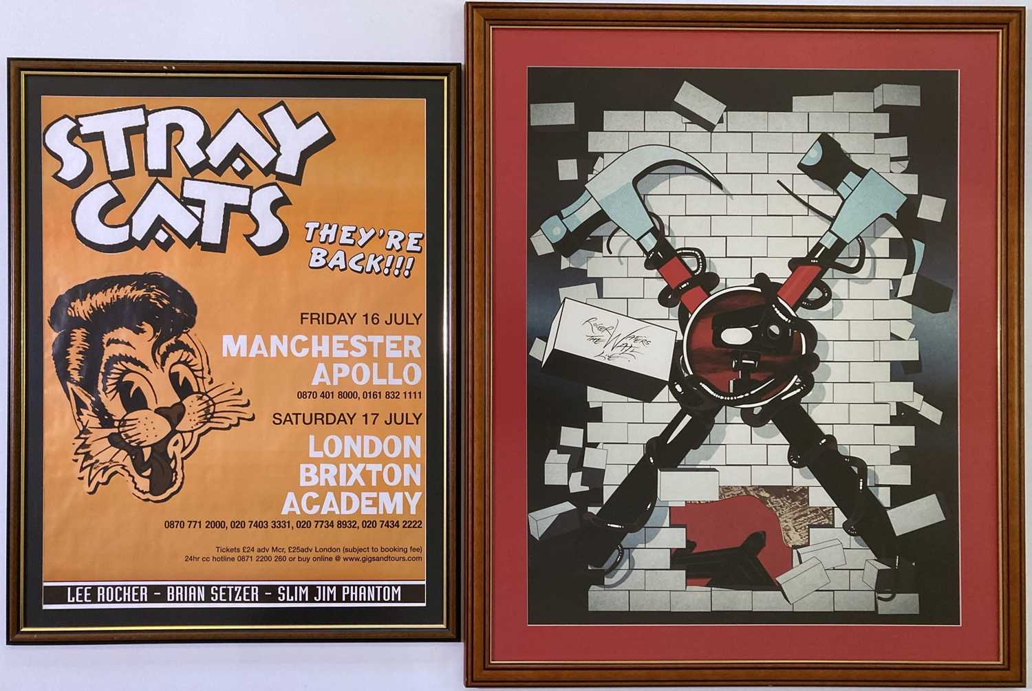 Lot 164 - SIX ROCK POSTERS.