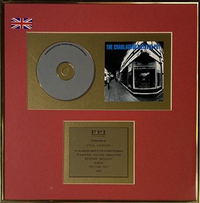 Lot 412 - THE CHARLATANS COLLECTION - MELTING POT BPI AWARD.
