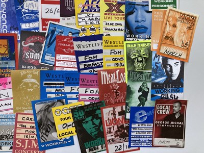 Lot 78 - BACKSTAGE/CREW PASSES.