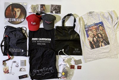 Lot 17 - POP RELATED TOUR MERCH & JUSTIN BEIBER PICTURE DISC (DOUBLE LP).