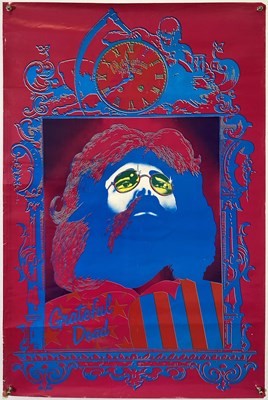 Lot 295 - GRATEFUL DEAD BICKERSHAW FESTIVAL POSTER.