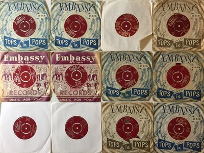 Lot 1017 - EMBASSY - 50s/ 60s 7" COLLECTION