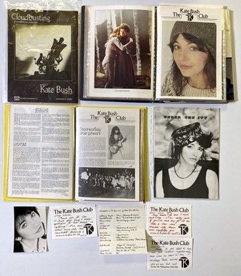 Lot 19 - KATE BUSH - FAN CLUB MEMORABILIA / SHEET MUSIC.
