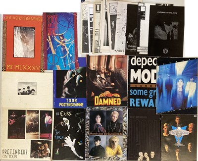 Lot 106 - POST PUNK / NEW WAVE TOUR PROGRAMMES AND FANZINES