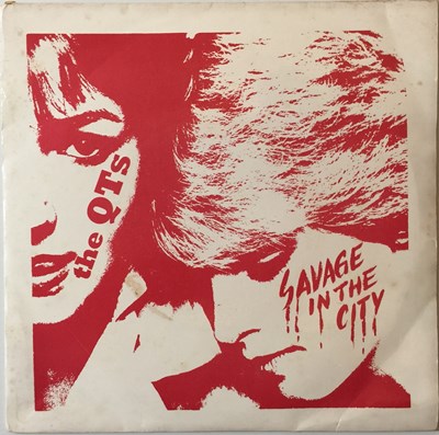 Lot 1146 - THE QT'S - SAVAGE IN THE CITY EP (ORIGINAL SELF-RELEASED COPY - SRTS/79/CUS 429)