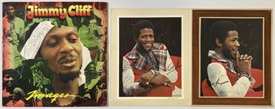 Lot 321 - AUTOGRAPHS - AL GREEN / JIMMY CLIFF.