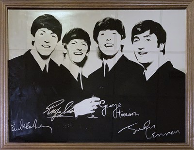 Lot 149 - THE BEATLES - ORIGINAL MIRROR.
