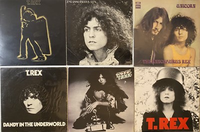 Lot 373 - T. REX - STUDIO LP COLLECTION