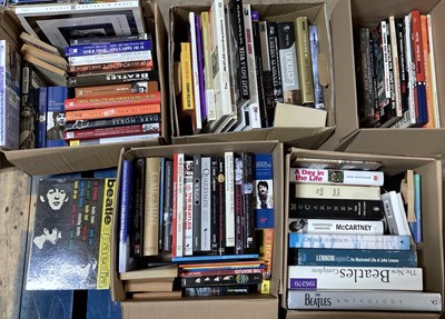 Lot 155 - THE BEATLES & RELATED BOOKS.