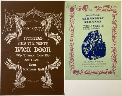 Lot 204 - 1973 CONCERT POSTERS - BACK DOOR / DOCTOR STRANGELY STRANGE.