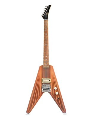 Lot 333 - JUDAS PRIEST - A BOLT CUSTOM V GUITAR OWNED BY K.K. DOWNING.