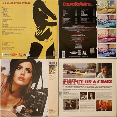 Lot 8 - ITALIAN SOUNDTRACK RARITY LPs