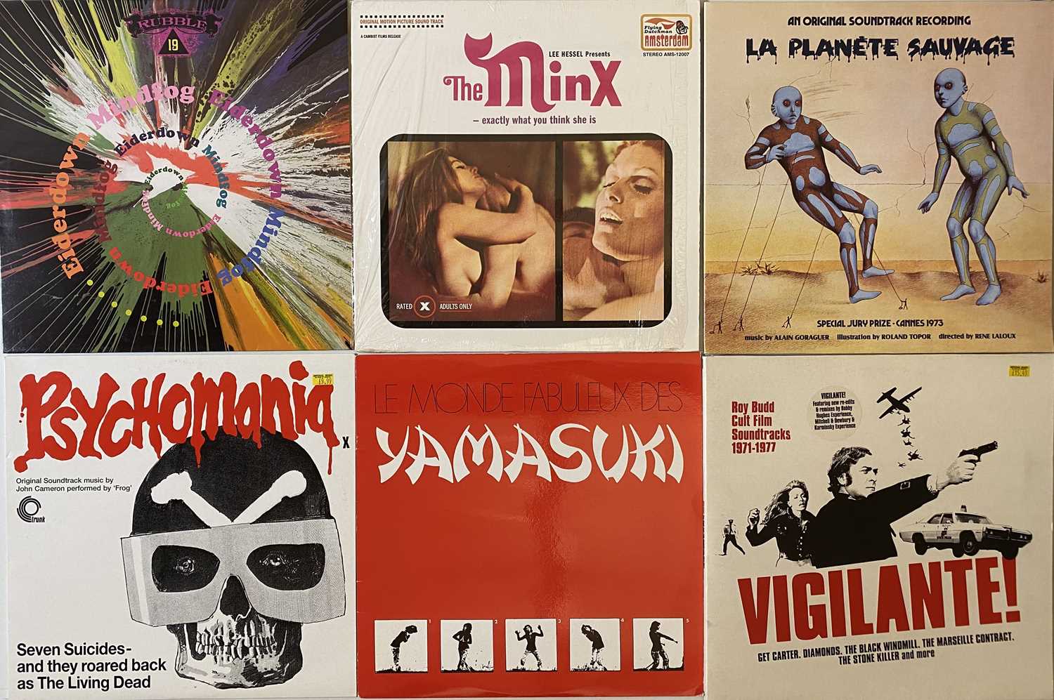 Lot 9 - CULT SOUNDTRACKS - LPs