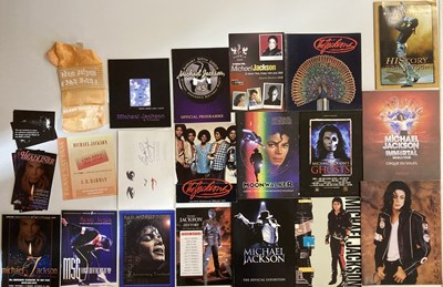 Lot 361 - MICHAEL JACKSON CONCERT PROGRAMMES AND EPHEMERA