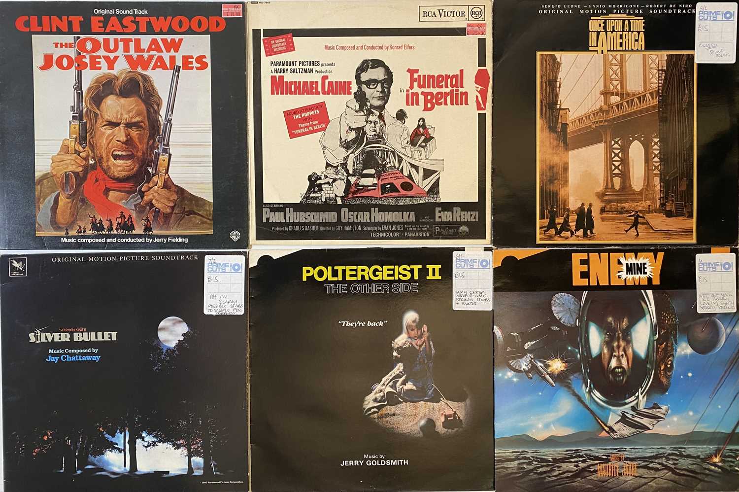 Lot 10 - SOUNDTRACKS - LPs