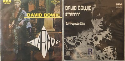 Lot 309 - DAVID BOWIE - STARMAN 7" (GERMAN AND PORTUGUESE PICTURE SLEEVE RELEASES)