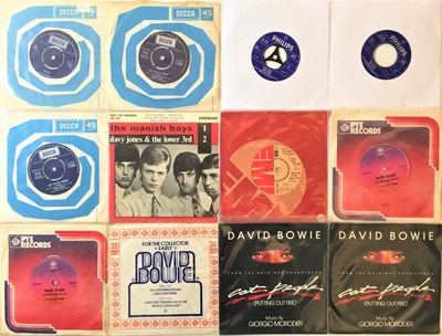 Lot 312 - DAVID BOWIE - UK 7" COLLECTION